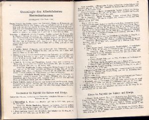 Marine-Almanach a Habsburg uralkodóhóház származása