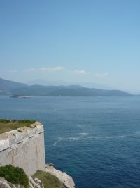 Punta d'Ostro erőd kilátás kelet felé