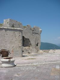 Punta d'Ostro erőd II. világháborús sérülések