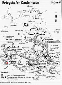 Punta d'Ostro erőd térkép